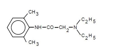 Chemical Structure Lidocaine (Chemical Structure Lidocaine)